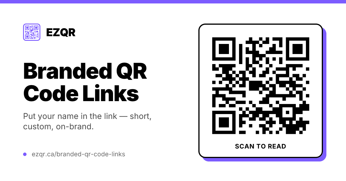 How to Make a Branded QR Code Link