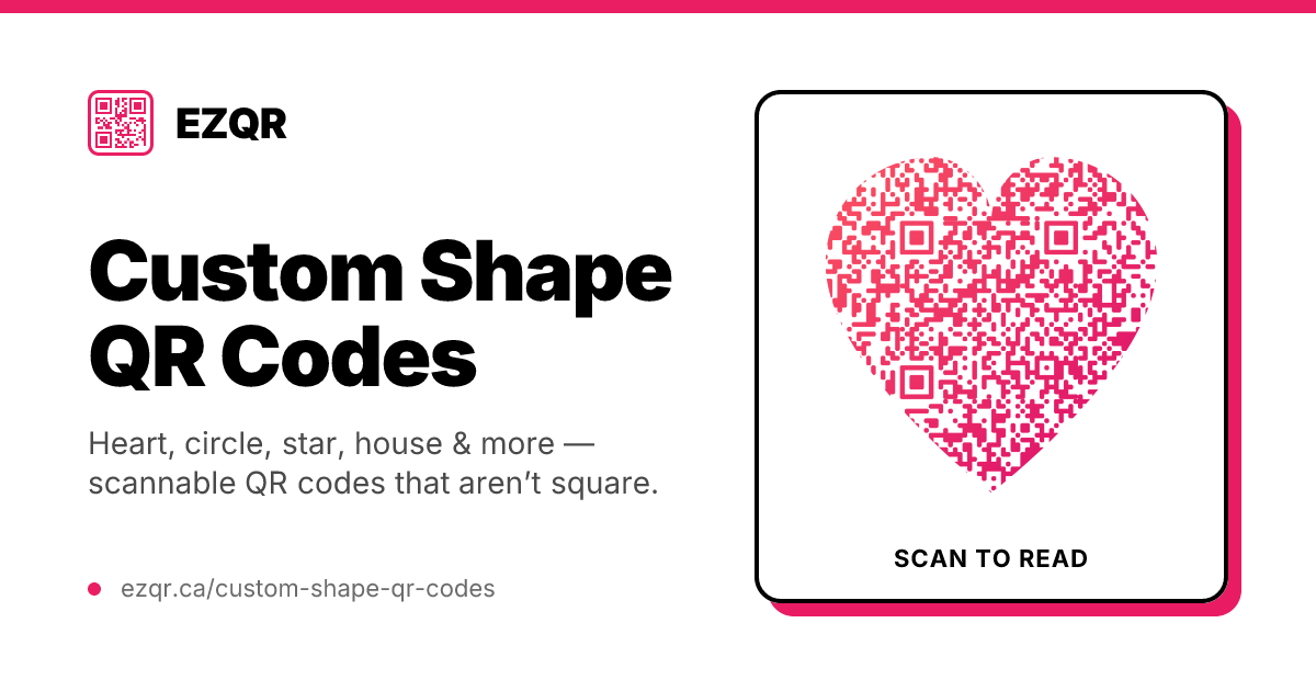 How to Make a Custom Shape QR Code