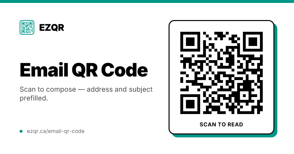 How to Make an Email QR Code