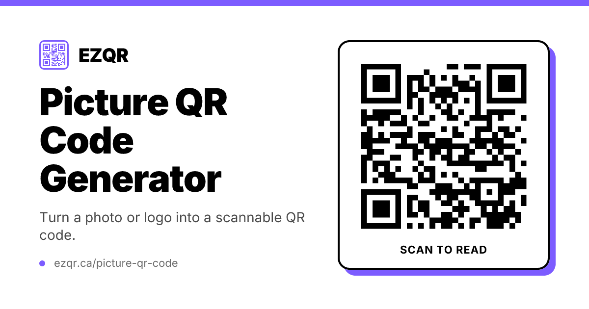 How to Make a Picture QR Code