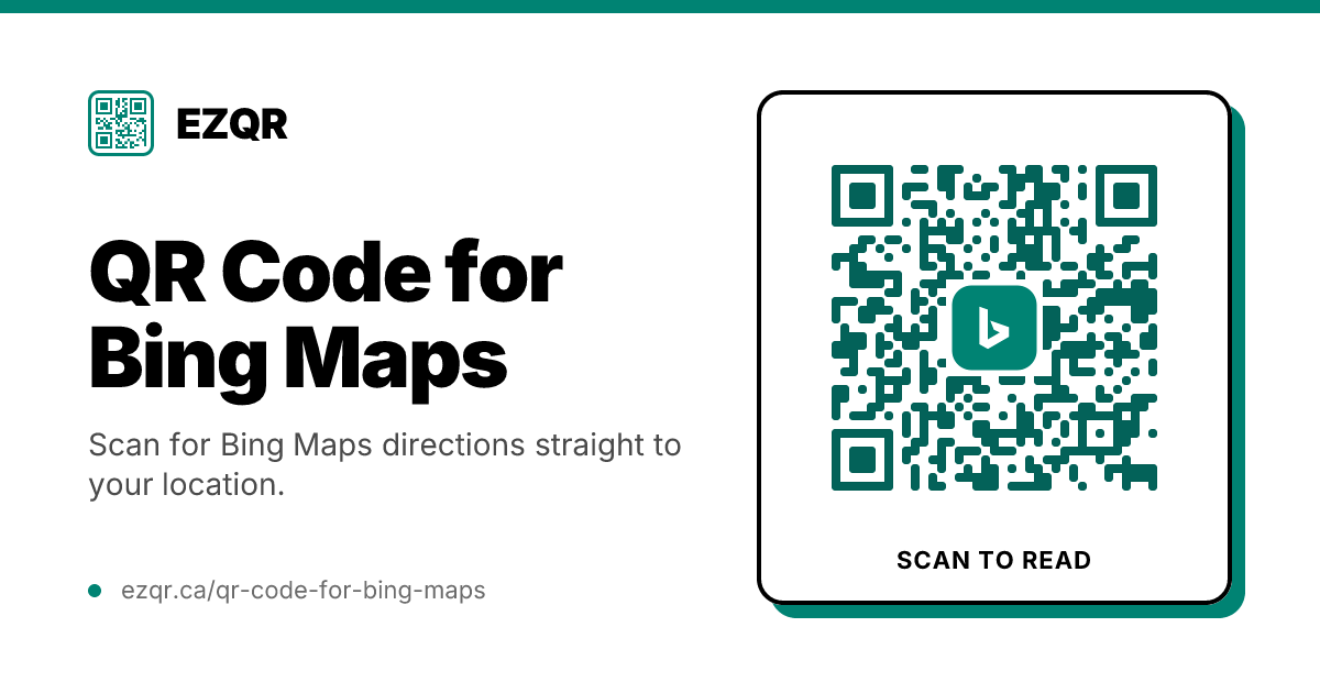 How to Make a Bing Maps QR Code