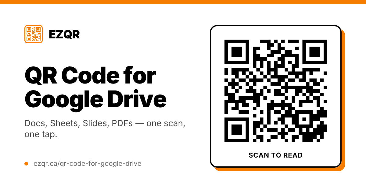 How to Make a QR Code for a Google Doc