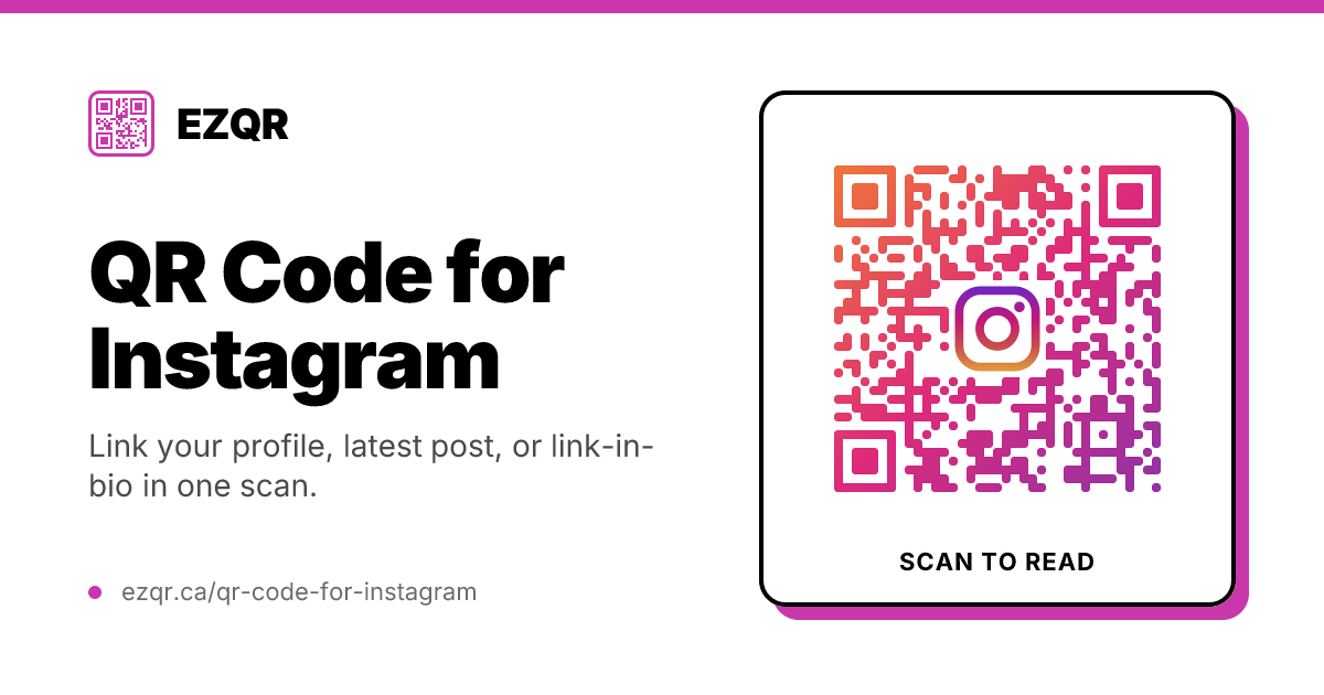 How to Make a QR Code for Instagram