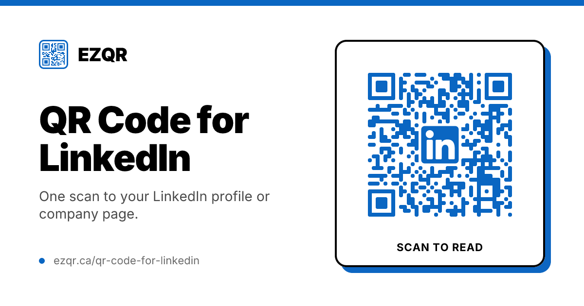 How to Make a QR Code for LinkedIn