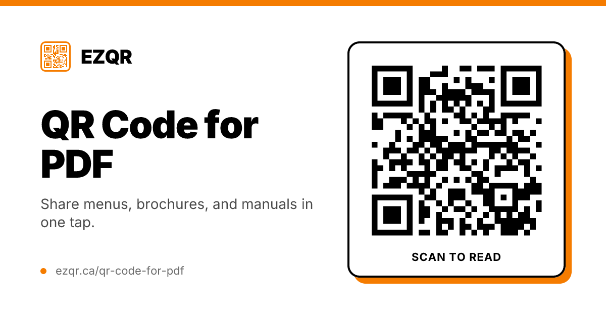 How to Make a QR Code for a PDF