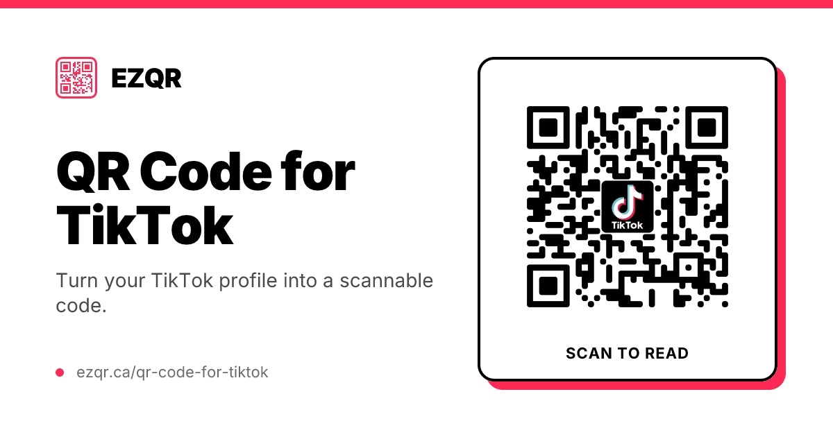 How to Make a QR Code for TikTok