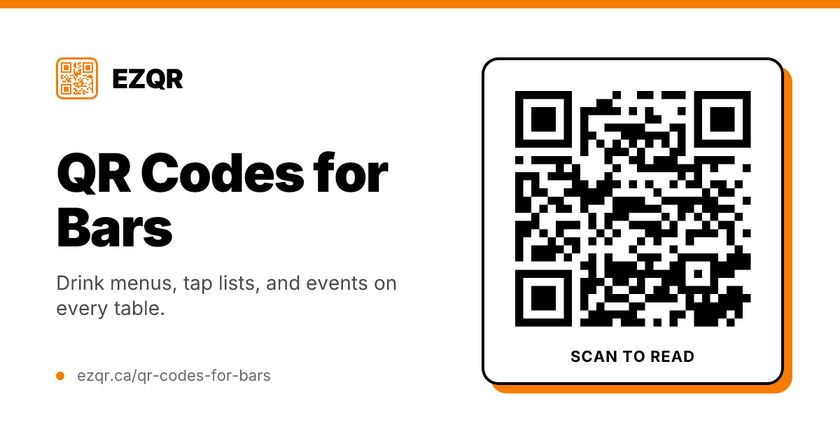 How to Make a QR Code for Your Bar