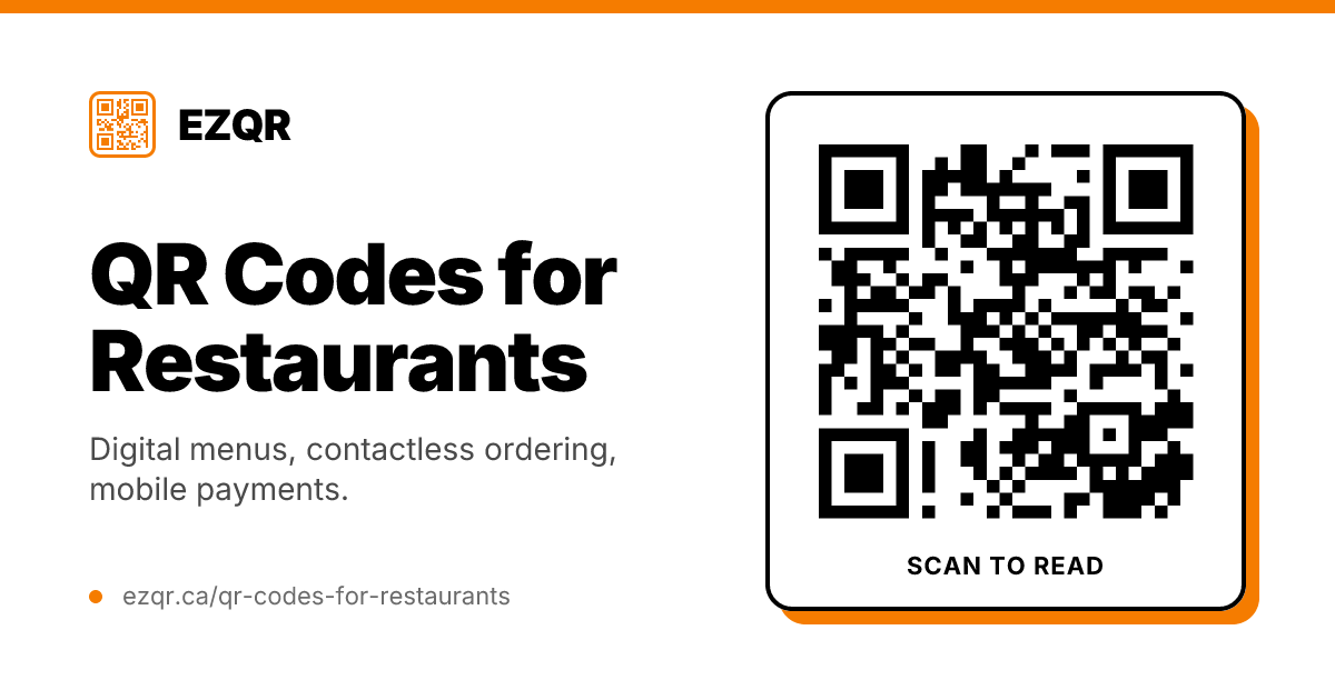 How to Make a QR Code Menu for Your Restaurant