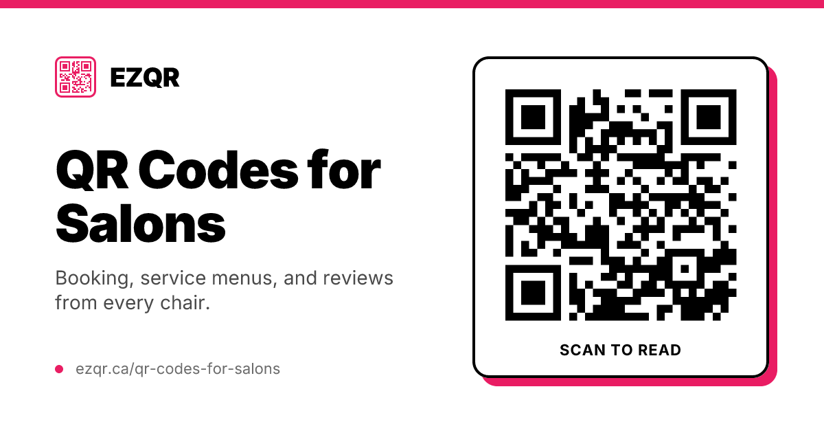 How to Make a QR Code for Your Salon