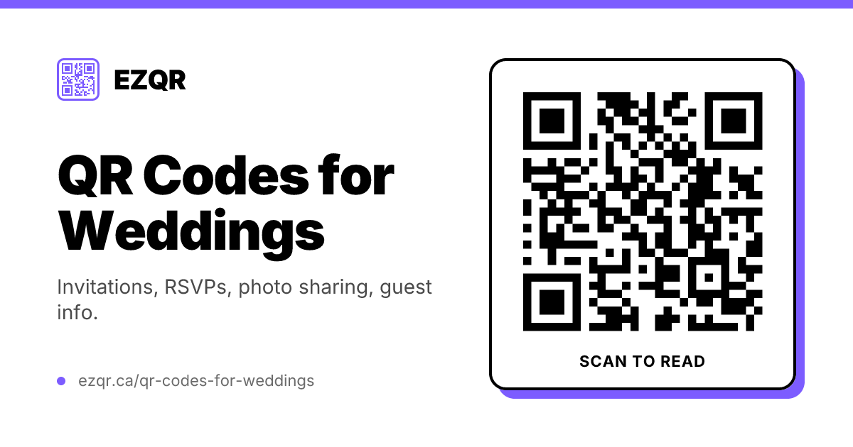 How to Make a QR Code for Your Wedding